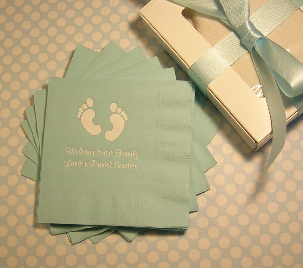 10 Baby Shower Napkins To Wow Your Guests