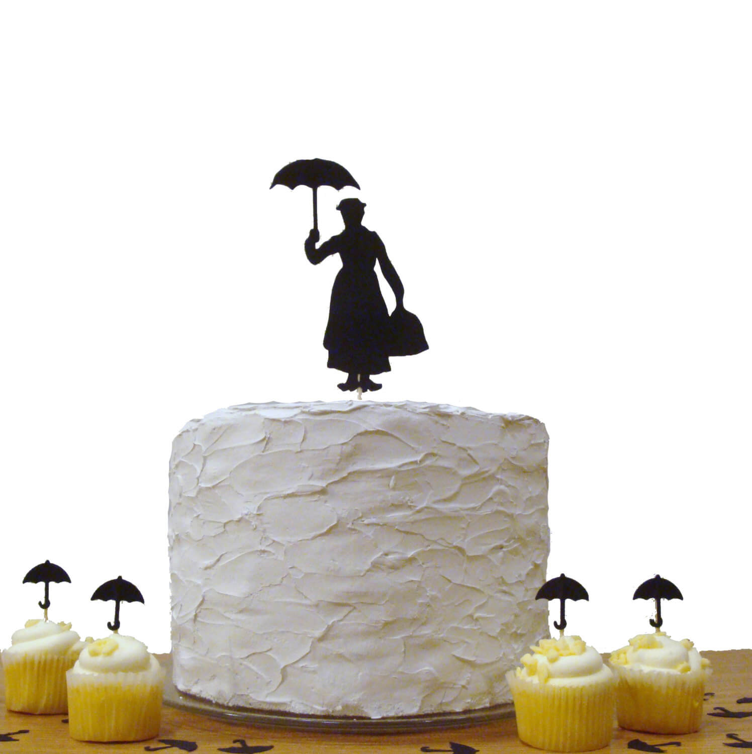 Mary Poppins Baby Shower Cake Topper