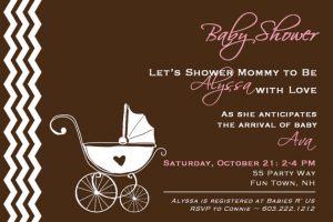 20 Great Baby Shower Wording Examples For Your Invitations