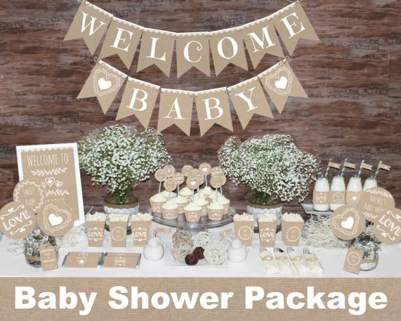 Gender Neutral Baby Shower Ideas Baby Ideas   Gender Neutral Baby Shower Decorations 585x468 